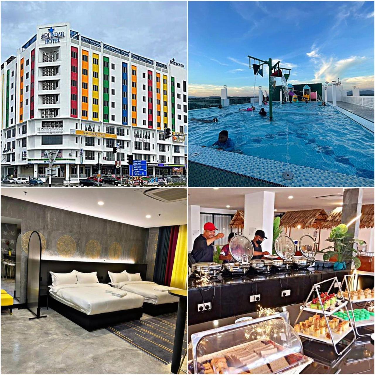 Sri Indar Hotel & Suites 파리트 분타르 외부 사진