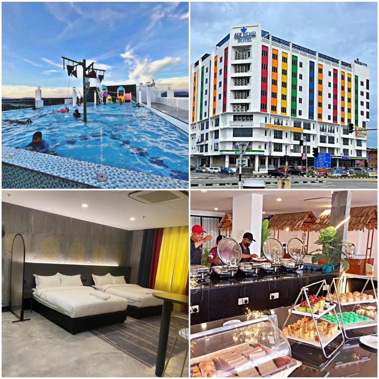 Sri Indar Hotel & Suites 파리트 분타르 외부 사진